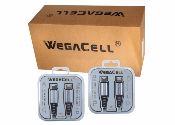 WegaCell Apple Compatible iPH USB C-Lightning TPE Data Cable