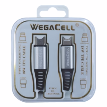 WegaCell Apple Compatible iPH USB C-Lightning TPE Data Cable