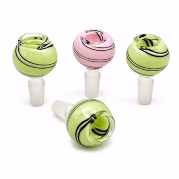 2ct 14mm Slyme Tube Bowl Assortment