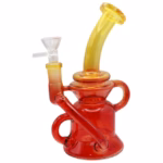 8" Time Design Glass Recycler Water Pipe