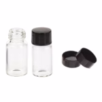 Screw Cap Glass Vials 3ml 15mm x 30mm 150pk
