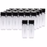 Screw Cap Glass Vials 5ml 15mm x 45mm 125pk