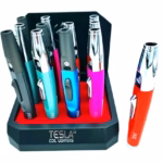 Tesla Wand Torch Lighter with Stand 12pk