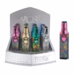 Scorch Torch Smile Face Lighter with Slide Down Button 12pk