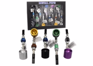 Metal Pipe Sherlock Assortment - Anodized 10pk