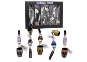 Metal Pipe Sherlock Assortment – Skull Design 10pk