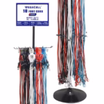 Metal Floor Display Rack for 10ft Chargers 16" x 16" x 64"