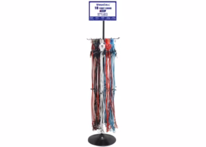 Metal Floor Display Rack for 10ft Chargers 16" x 16" x 64"