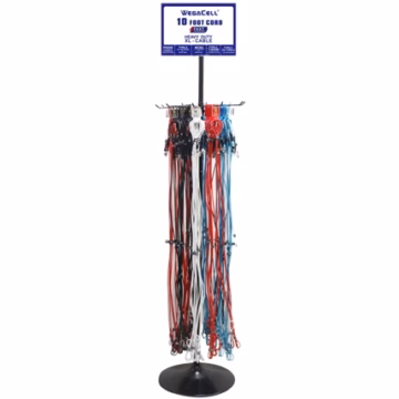 Metal Floor Display Rack for 10ft Chargers 16" x 16" x 64"