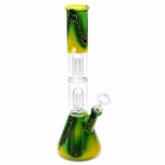 12" Double Dome Perk Beaker Water Pipe