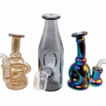 16ct 5" - 6" Electroplated Dab Rig Bubbler Assortment