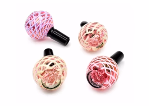 2ct 14mm Net Artwork Fuming Bowl Assortment
