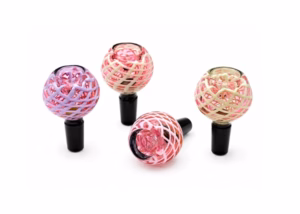 2ct 14mm Net Artwork Fuming Bowl Assortment