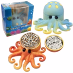 Cute Octopus Tobacco Kitchen Spice Grinder 12pk