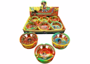 Reggae Honeypuff Silicone-Framed Glass Ashtray 6pk