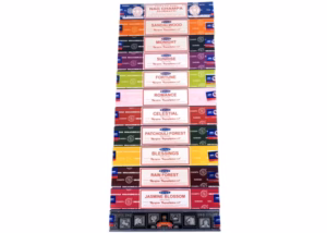 Satya Series 15g Incense Sticks - Mixed Assortment 12pk