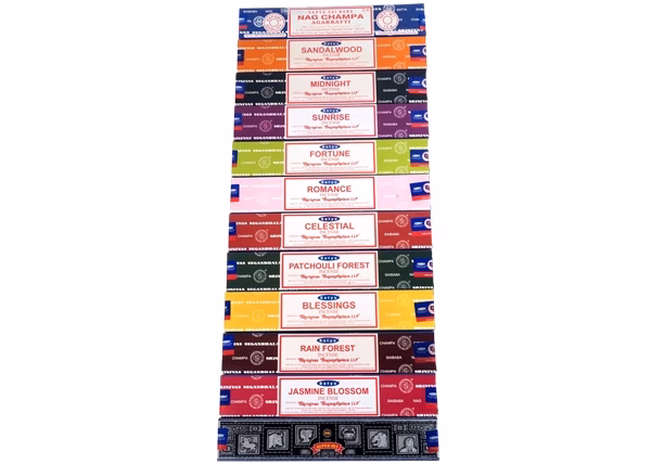 Satya Series 15g Incense Sticks - Mixed Assortment 12pk