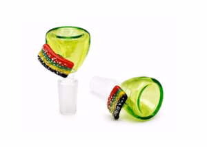 14mm Sour Belt Chewy Delight Bowl - Green