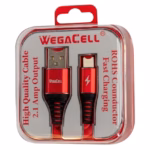 WegaCell iPhone Fast Charging 3 Ft Lightning TPE Data Cable