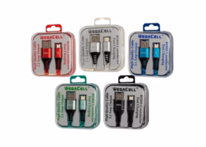 WegaCell iPhone Fast Charging 3 Ft Lightning TPE Data Cable