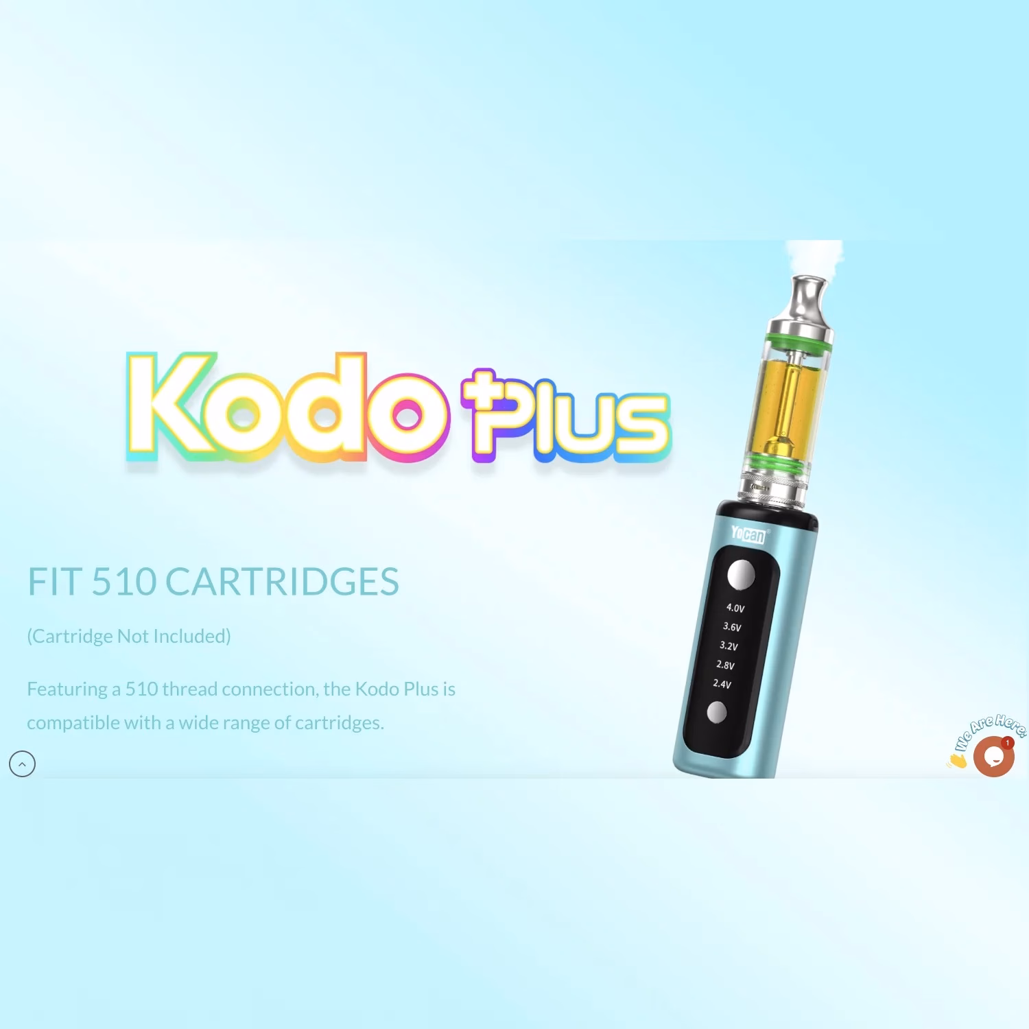 Yocan Kodo Plus Box Mod Vaporizer 12pk - Image 4