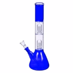 12" Double Dome Perk Beaker Water Pipe