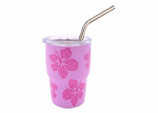 Mini YT Tumbler Shot 2oz – Hibiscus - Image 3