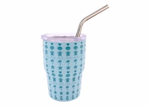 Mini YT Tumbler Shot 2oz – Beach Stripes