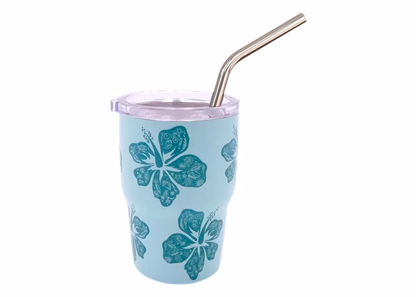 Mini YT Tumbler Shot 2oz – Hibiscus - Image 4