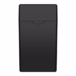 20ct 84mm Black Pinch N Flip Pre Roll Packaging Stash Container