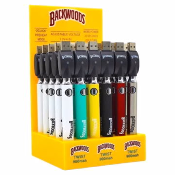 Backwoods 900mAh Adjustable Voltage Battery 30pk