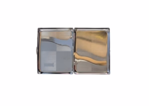 Victorian Style Metal Cigarette Case 12pk