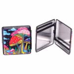 Trippy Mushrooms PU Leather Case - King 8pk