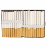 Double Sided Metal Cigarette Case 100mm 12pk