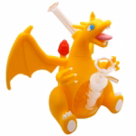 6″ Charizard Dragon Silicone Glass Water Pipe
