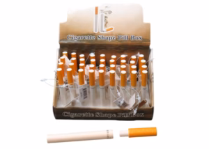 Cigarette Shape Pill Box Stash Container 36pk