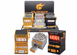 Click It Slot Machine Herb Grinder 6pk