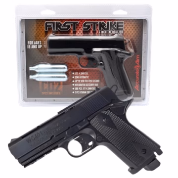 Airsoft Compressed Air Pistol BB Pellet Gun – First Strike Tactical 1911