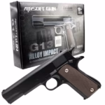 Airsoft Spring Pistol BB Pellet Gun – G13 Alloy Impact