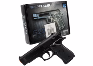 Airsoft Spring Pistol BB Pellet Gun – G22 Alloy Impact