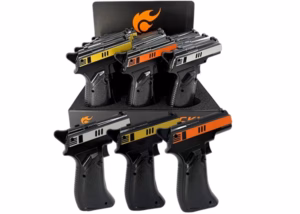 Click It Large Gun Style Torch Lighter 12pk