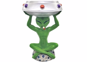 18" Jumbo Alien UFO Ashtray