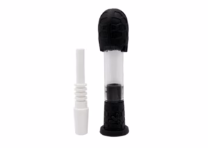 Honeycomb Silicone Glass Nectar Collector with Ceramic Tip 16pk