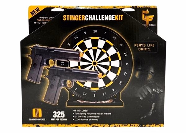 Game Face Stinger Challenge Airsoft Gun Kit