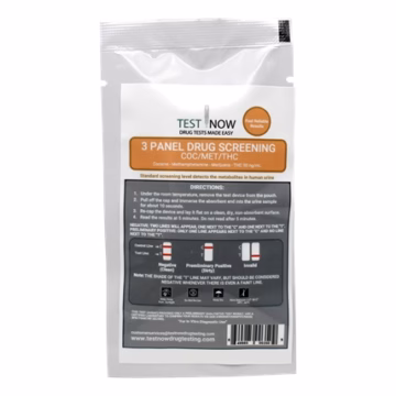 Test Now 3 Panel Drug Test Kit – THC-COC-Meth