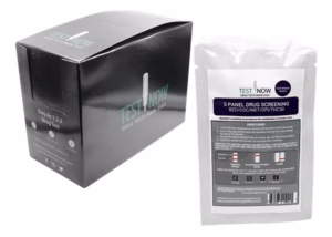 Test Now 5 Panel Drug Test Kit – BZO-COC-MET-OPI-THC50