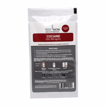 Test Now Cocaine Drug Test Kit – COC 300 ng-mL