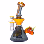 9″ Juicy J Glass Unicorns Make Everything More Awesome Water Pipe