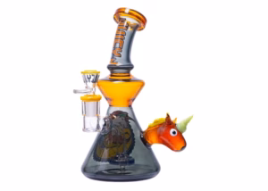 9″ Juicy J Glass Unicorns Make Everything More Awesome Water Pipe