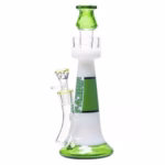 10" Juicy J Glass Towering High Chilling Clouds Below Water Pipe